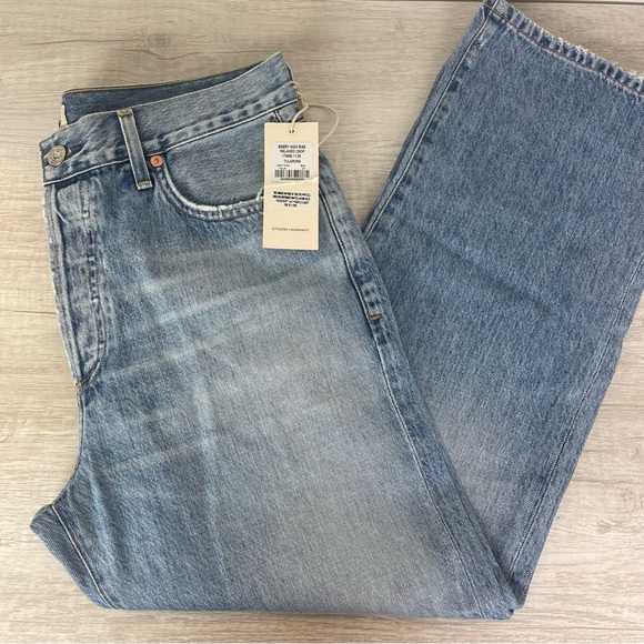 Citizens of Humanity Emery High Rise Relaxed Crop, 27, NWT - Picture 4 of 16